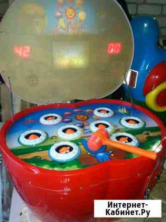 Детский игровой автомат Колотушка большое яблоко Волгоград