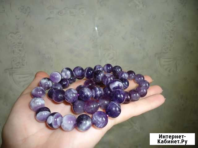 Браслет из натурального аметиста Аметист Натуральн Екатеринбург - изображение 1