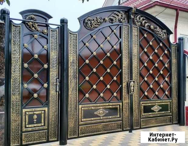 Ворота кованные Аргун - изображение 1