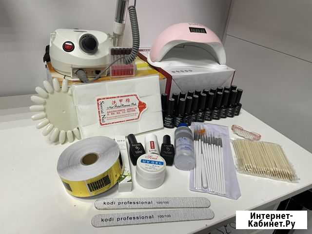 Набор для гель лака и наращивания ногтей Ставрополь - изображение 1