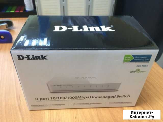 Коммутатор D-Link DGS-1008A Архангельск - изображение 1