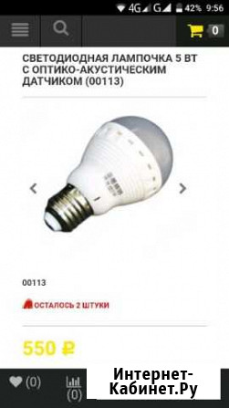 Светодиодная лампочка с датчиком Вышний Волочек - изображение 1