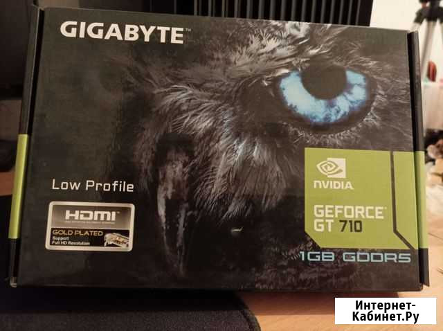 Видеокарта GT 710 gddr5 1GB Бийск - изображение 1