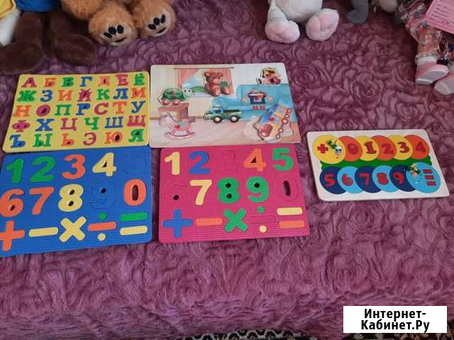 Деревянные пазлы вкладыши Красноярск - изображение 1