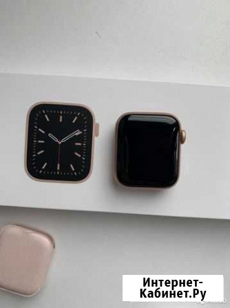 Смарт-часы Apple watch 6 золотые Надым - изображение 1