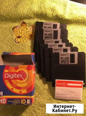 Дискета Digitex 3,5” 2HD для накопителя рс Челябинск - изображение 1