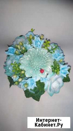 Мыльные букеты. Мыло. Корзинки из мыльных цветов Хабаровск - изображение 1