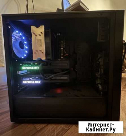 Системный блок две RTX 3060 100 Mh/s Улан-Удэ - изображение 1