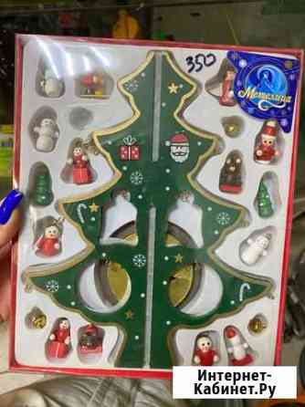 Елка новогодняя деревянная Йошкар-Ола