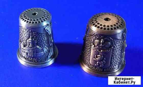 Напёрсток сувенирный, Белгород, металл, тяжелый Белгород