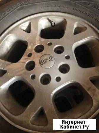 Колеса в сборе на Jeep Grand Cherokee R16 245/70 н Курск - изображение 1