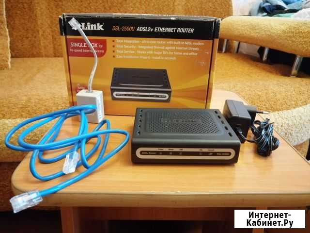 D-link DSL 2500U adsl модем Петрозаводск - изображение 1