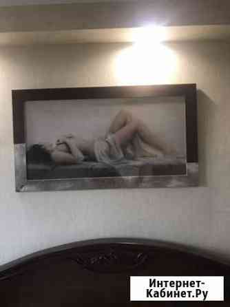 Картина Польша. Стекло, дерево. Тяжёлая Саратов