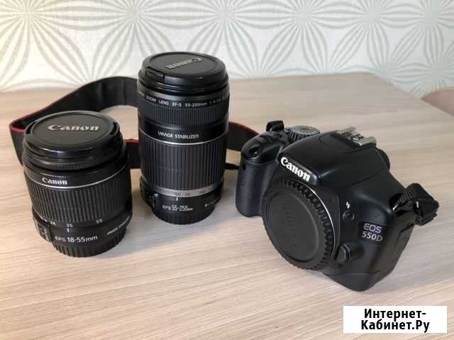 Зеркальный фотоаппарат canon 550d Улан-Удэ - изображение 1