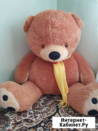 Большой плюшевый медведь Волжский Волгоградской области - изображение 1