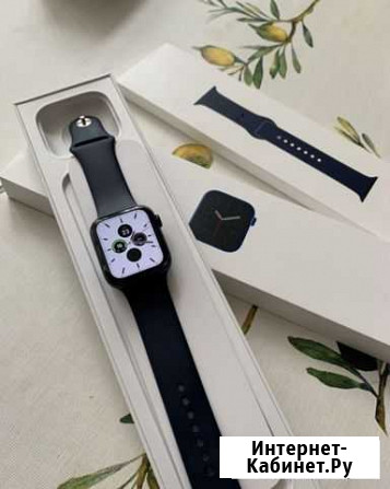 Смарт-часы Apple watch 6 синие Тутаев - изображение 1