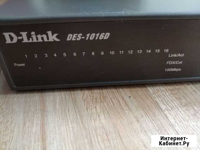 Коммутатор D-Link DES-1016D Хабаровск - изображение 1