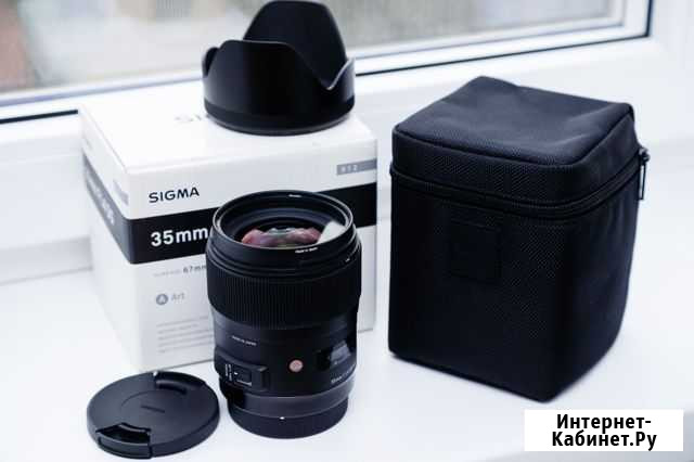 Sigma 35mm F1.4 DG HSM Art Canon Ставрополь - изображение 1