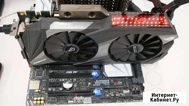 Видеокарта Asus ROG Strix Poseidon 1080ti Тверь - изображение 1