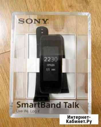 Фитнес-браслет/часы Sony Smartband Talk SWR30 Дмитров