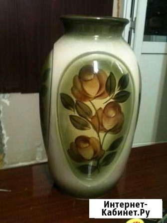 Ваза керамическая Роза СССР Балаково - изображение 1