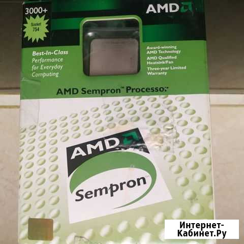 Процессор AMD sempron-64 3000+ Socket 754 Одинцово - изображение 1