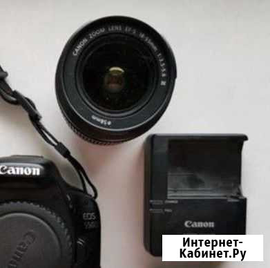Зеркальный фотоаппарат canon 550d Kit с объективом Петрозаводск - изображение 1