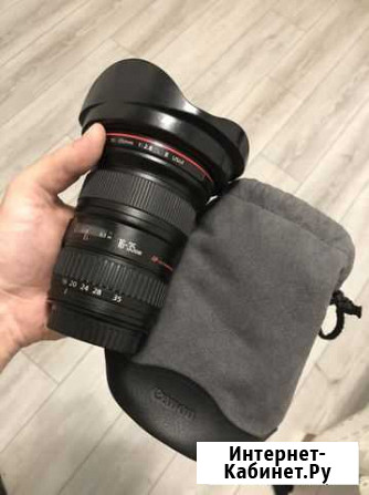 Объектив canon 16-35 L II f. 2.8 Барнаул - изображение 1