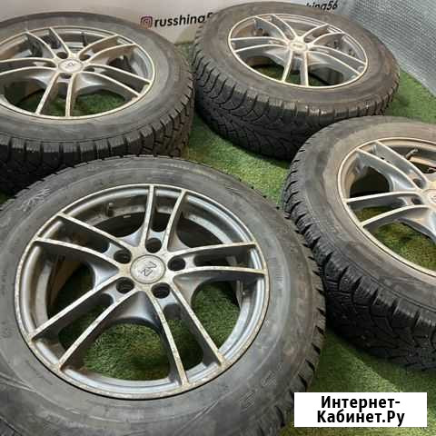 Зимние колеса R15 5*100 VW polo Оренбург - изображение 1