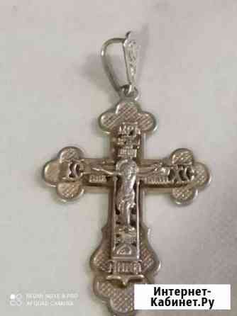 Серебряный крест 16 грамм Краснодар