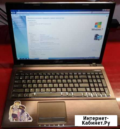 Игровой ноутбук Asus i5/8гб/1000гб/Wi-Fi Салават - изображение 1