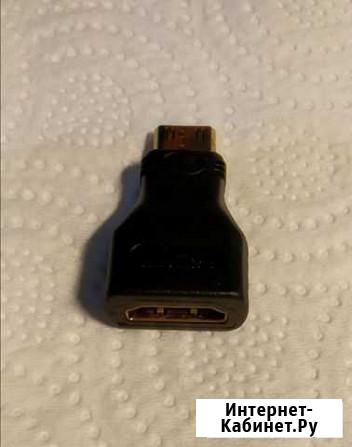 Адаптер переходник hdmi на mini hdmi Беслан - изображение 1