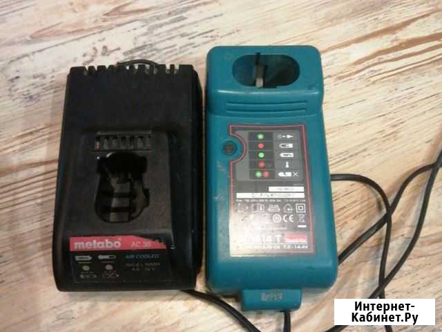 Зарядное устройство makita и metabo Обнинск - изображение 1