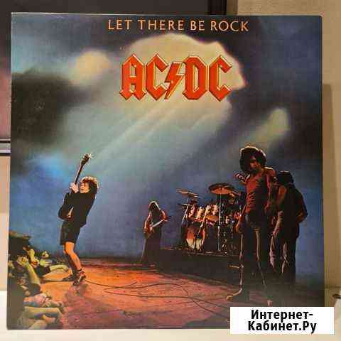 AC/DC Let There Be Rock Japan 1977 mint Реутов