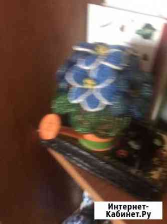 Поделка из бисера фиалки Пенза