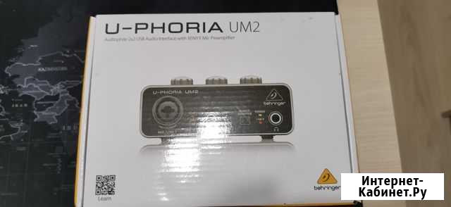 Внешняя звуковая карта Behringer U-phoria UM2 Санкт-Петербург - изображение 1