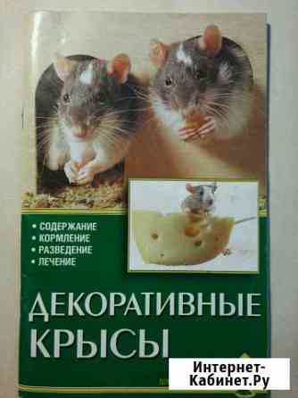 Книга Декоративные крысы Североморск