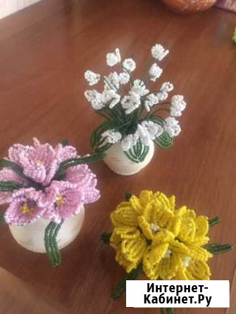 Цветы из бисера Ульяновск - изображение 1