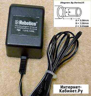 Блок питания US Robotics 9V 1000mA AC adapter Чита