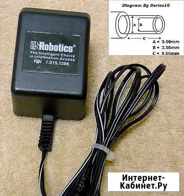 Блок питания US Robotics 9V 1000mA AC adapter Чита - изображение 1