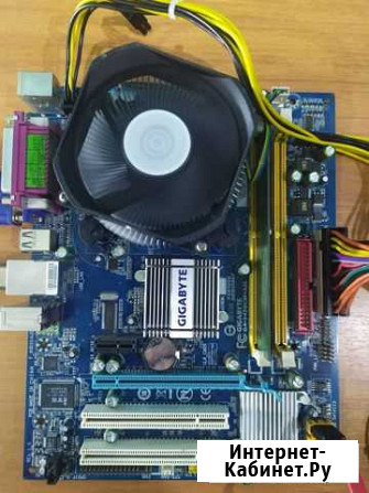 Материнская плата GA-945GCM-SL2 + CPU +cooller Владимир - изображение 1