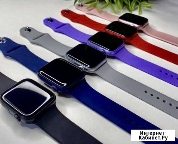 Смарт часы watch 7 «лавандовые» Магнитогорск - изображение 1