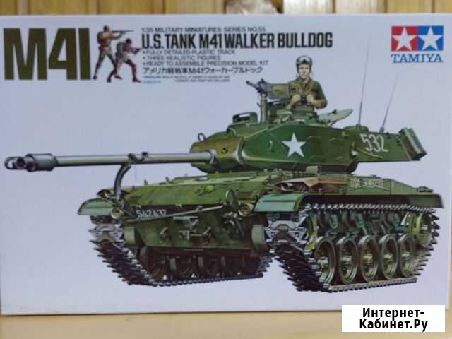 Сборная модель танка М41 walker bulldog Северодвинск - изображение 1
