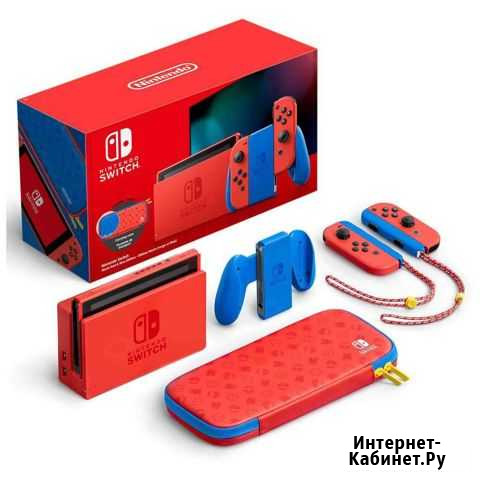 Nintendo Switch v2 Mario Edition (kefir) Саратов - изображение 1