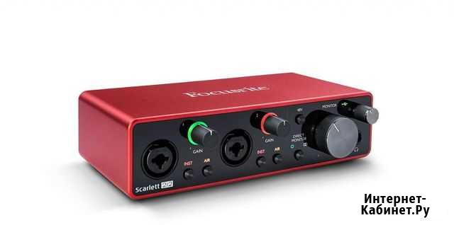 Focusrite Scarlett 2i2 3rd Gen Звуковая карта Великий Новгород - изображение 1