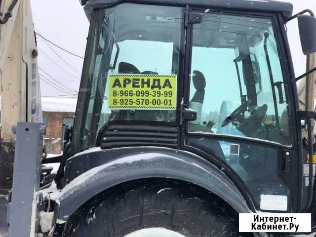 Аренда экскаватора-погрузчика в Солнечногорске Поварово - изображение 1