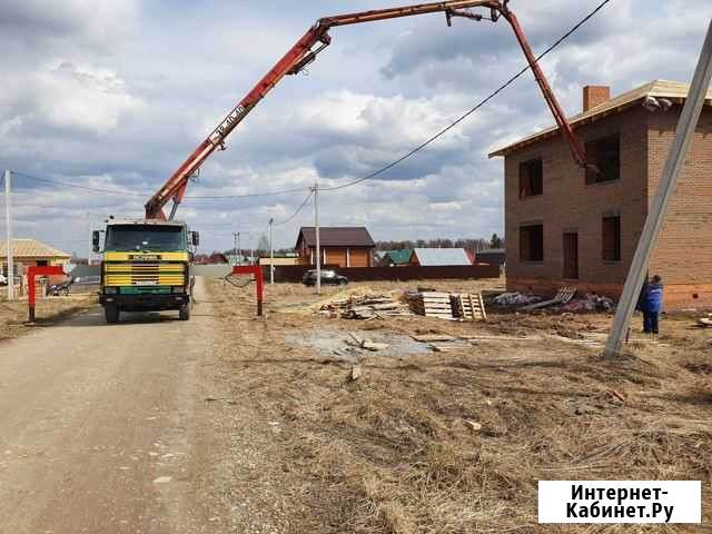 Аренда (услуги) автобетононасоса 28 метров Йошкар-Ола - изображение 1