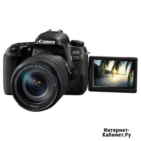 Зеркальный фотоаппарат Canon 77D Норильск - изображение 1