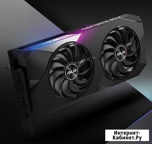 Видеокарта asus Dual GeForce RTX 3070(не LHR) Омск - изображение 1