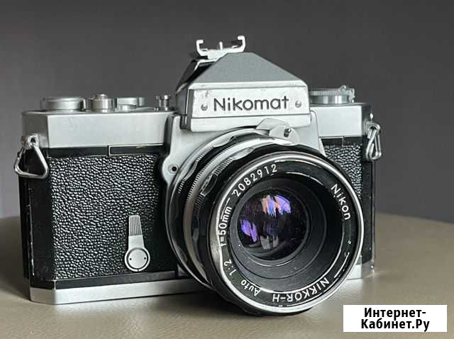 Фотоаппарат Nikon Nikomat + Nikkor 50 f2 + чехол Петрозаводск - изображение 1